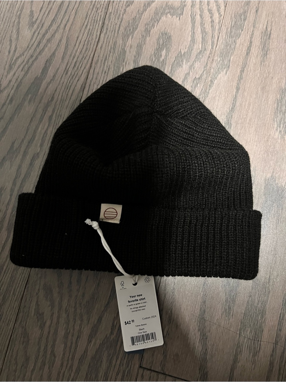Marine Layer Black Beanie